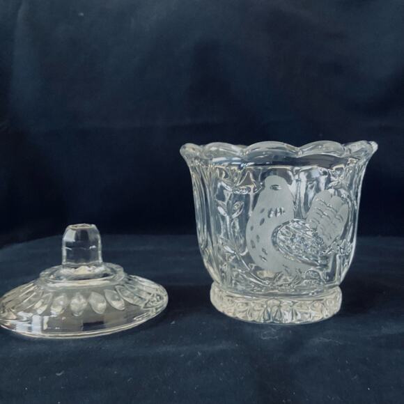 Crystal D’Adriana “Las Aves” Sugar and Creamer Set - Picture 5 of 7